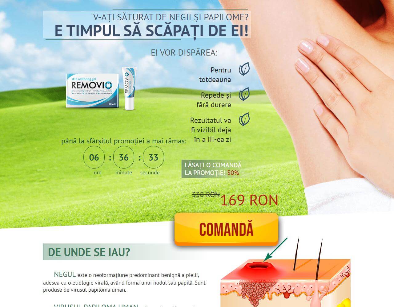 Removio gel 1